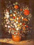 BRUEGHEL, Jan the Elder Bouquet fu oil